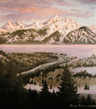 Sunrise at the Snake River Overlook