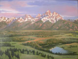 Summertime View - Grand Tetons